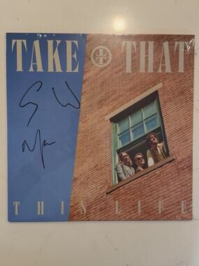 Take That - This Life 12” Vinyl LP SIGNED AUTOGRAPHED Sealed #4
